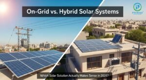 On-Grid vs Hybrid Solar Systems in Pakistan: Which Solar Solution Actually Makes Sense in 2026?